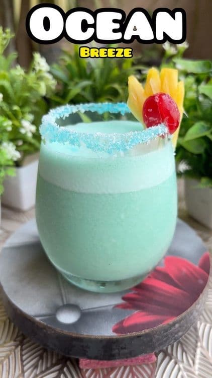 Ocean Breeze Mocktail recipe