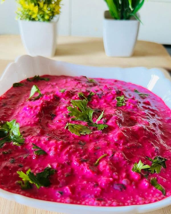 Beetroot Raita recipe