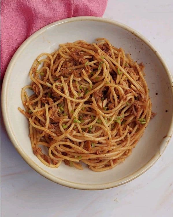 Spicy Tuna Pasta recipe