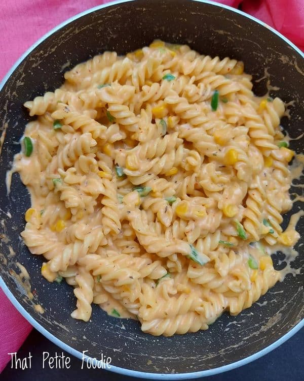 Pink Sauce Pasta recipe