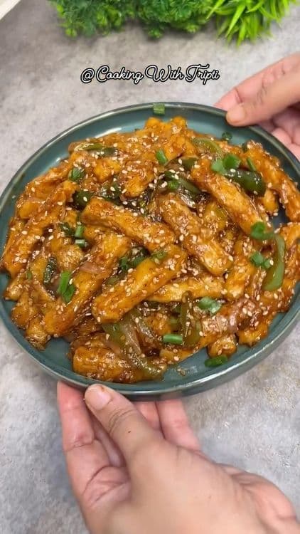 Crispy Honey Chili Potato recipe