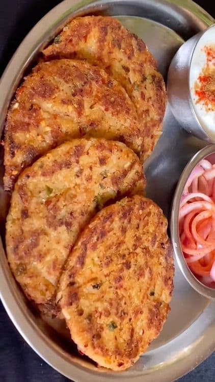 Leftover Rice Paratha recipe