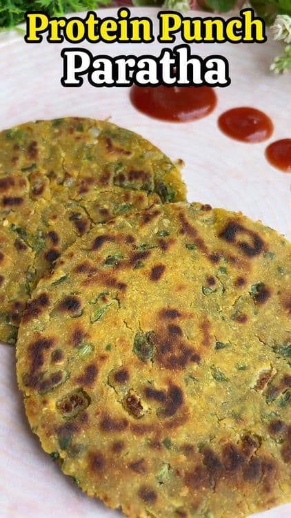 Protein Punch Paratha recipe