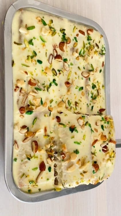 Bread Custard Pudding recipe