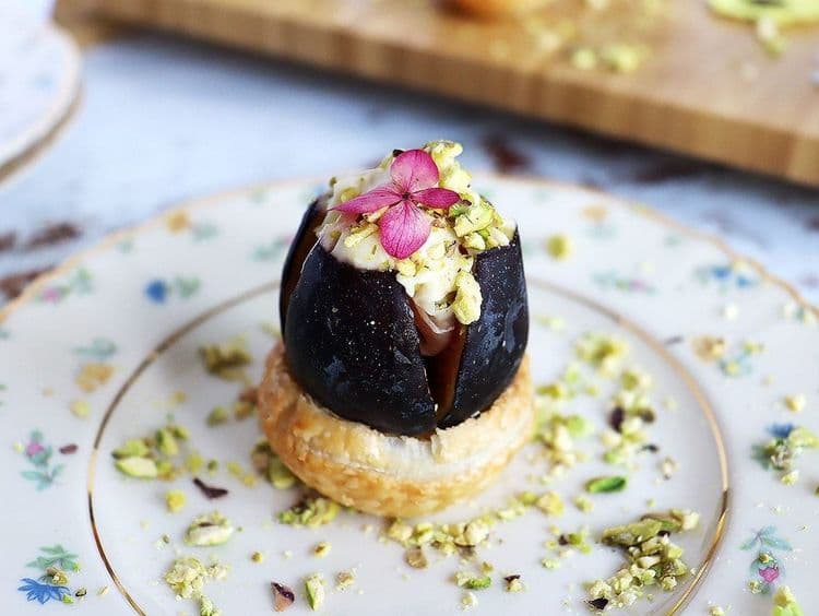 Brie Stuffed Figs with Prosciutto recipe