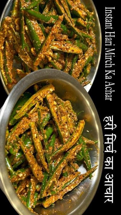 Green Chili Pickle recipe