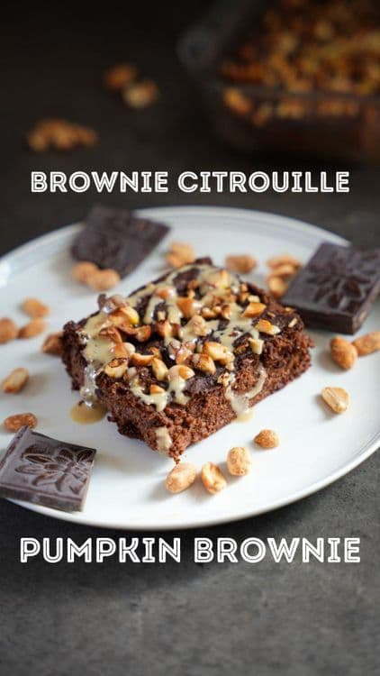 Choco-Pumpkin Protein Brownie recipe