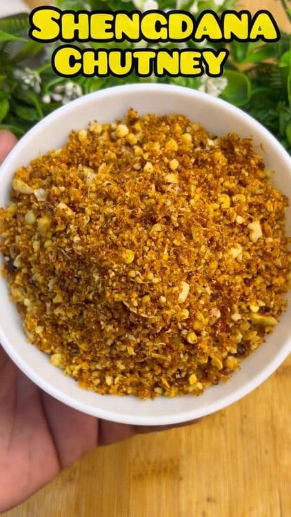 Shengdana (Peanut) Chutney recipe