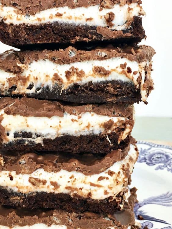 Marshmallow Crunch Brownies recipe