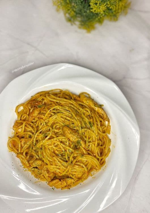 Spicy Creamy Chicken Pasta recipe