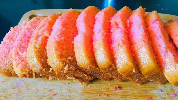 Homemade Custard Powder Cake recipe