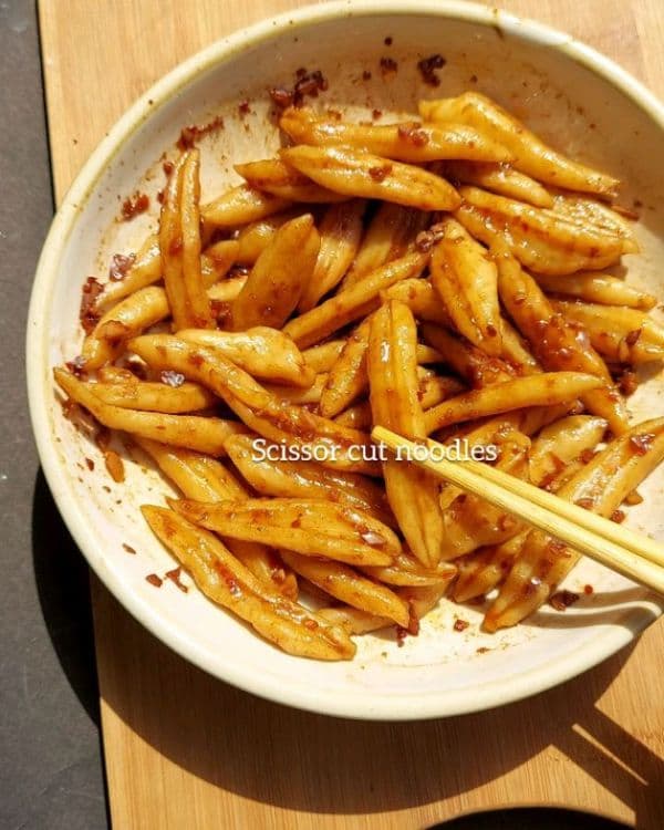 Scissor Cut Noodles recipe