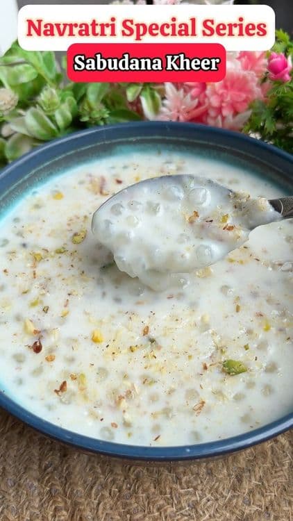 Navratri Special: Sabudana Kheer recipe