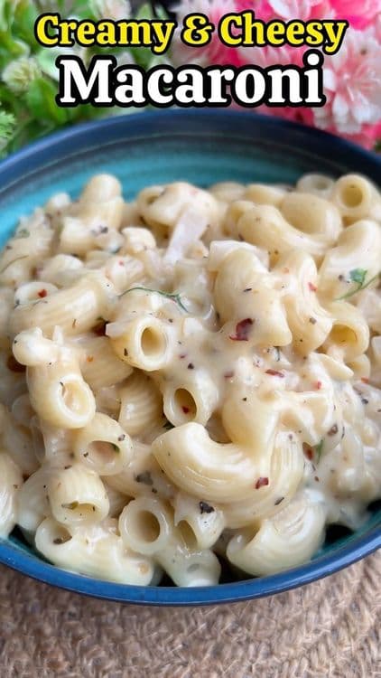 Creamy & Cheesy Macaroni Pasta recipe