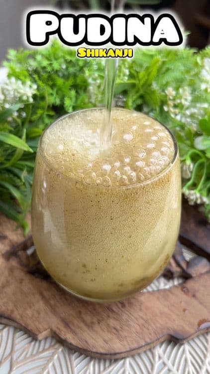 Pudina Shikanji recipe