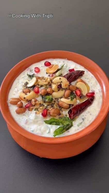 Healthy Delicious Tadka Dahi Poha recipe