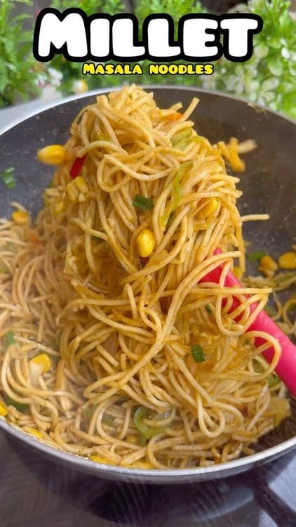 Masala Millet Noodles recipe