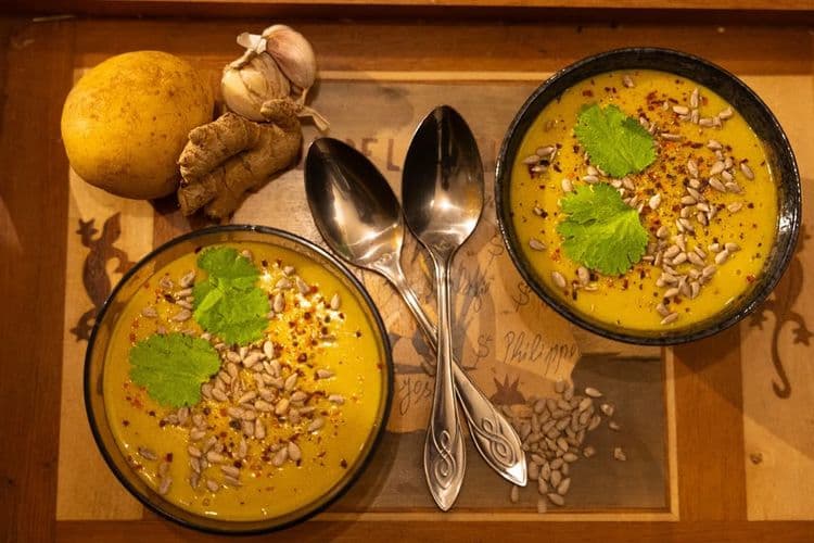 Ginger Potato Soup recipe