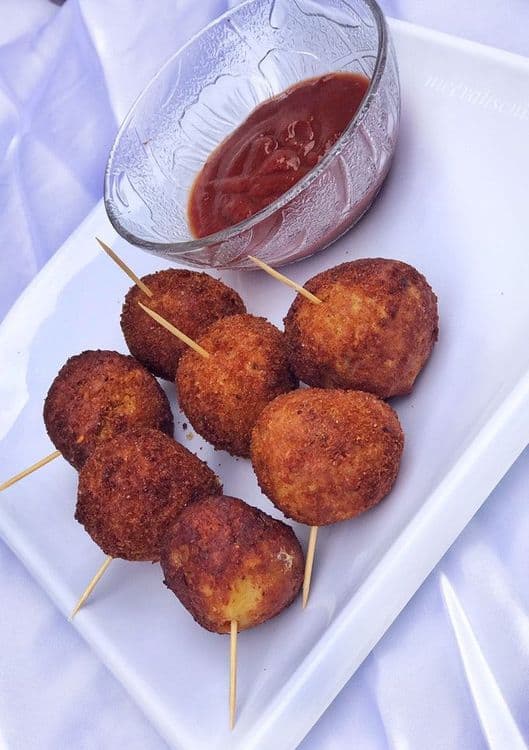 Potato Lollipops recipe