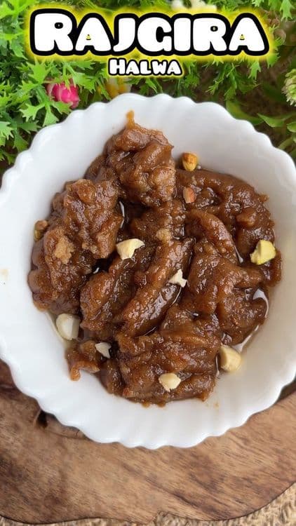 Rajgira Halwa recipe