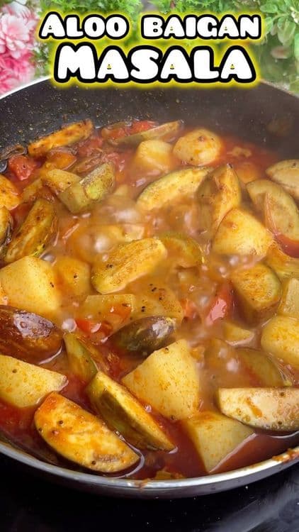 Aloo Baingan Masala recipe