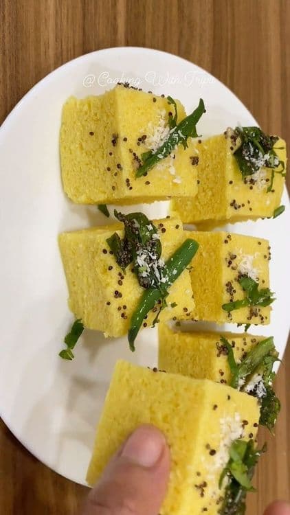 Instant Besan Dhokla recipe