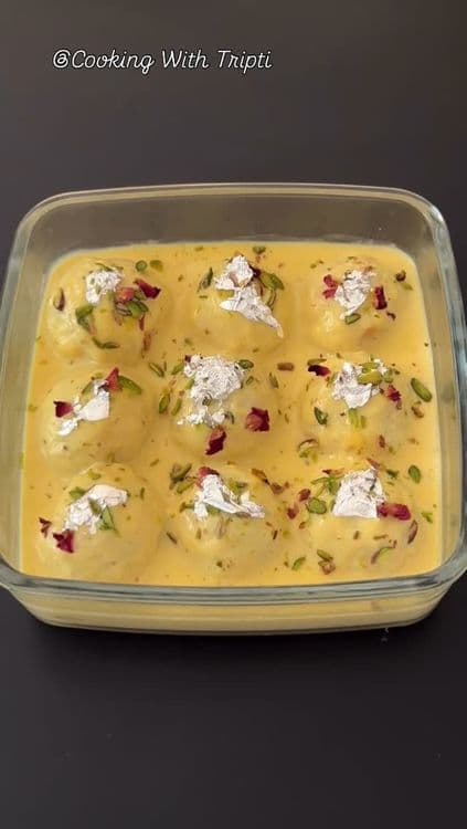 Quick And Easy Dessert Recipe - Bread Malai Roll recipe