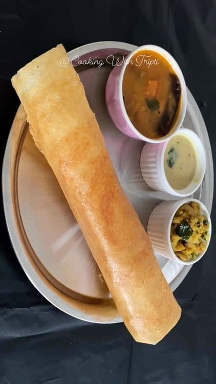 Instant Semolina Dosa recipe