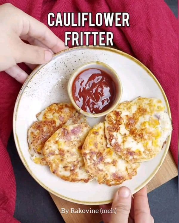 Cauliflower Fritters recipe