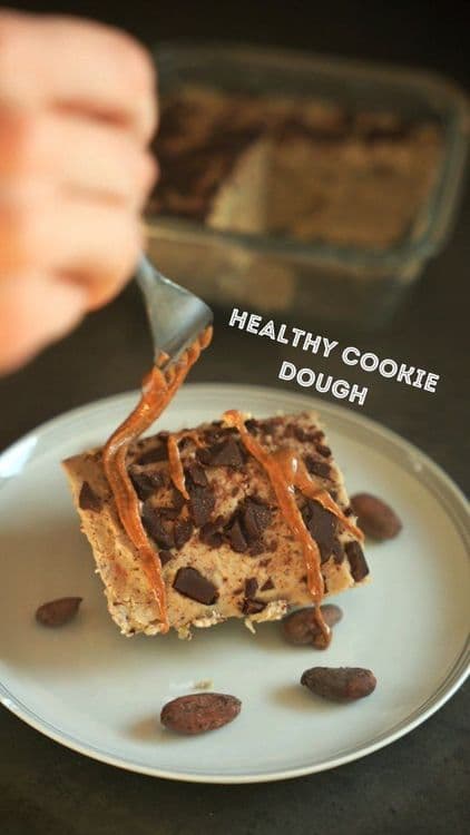 High Protein White Bean Cookie Dough recipe