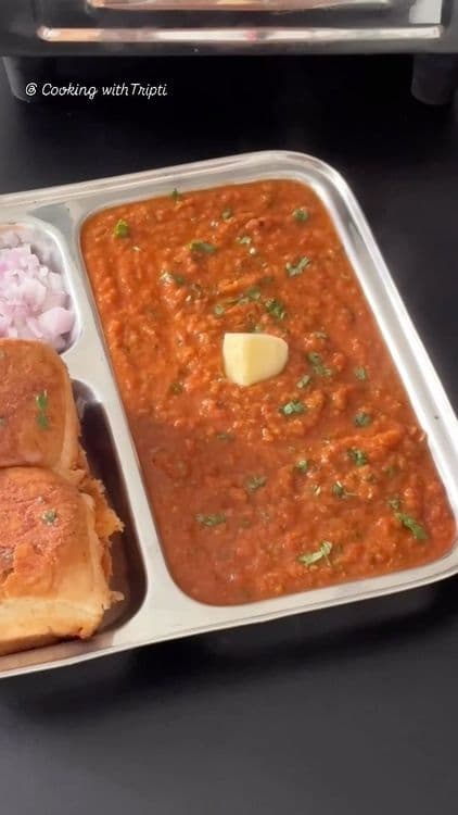Street Style Pav Bhaji recipe