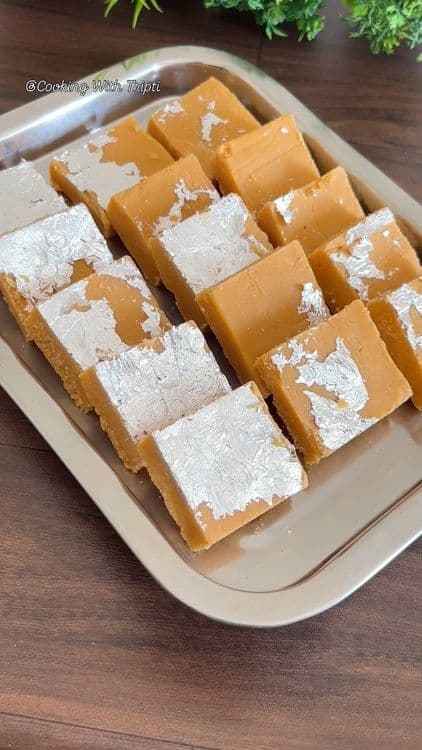 Besan Barfi recipe