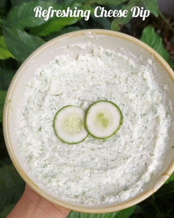 Cucumber with Hung Curd recipe