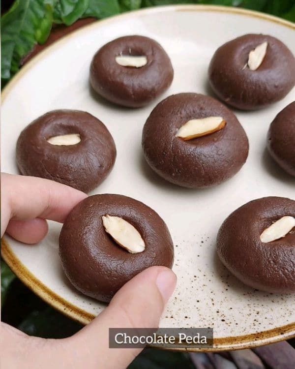Chocolate Peda recipe