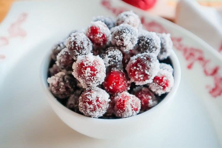 Frosted Cranberries recipe