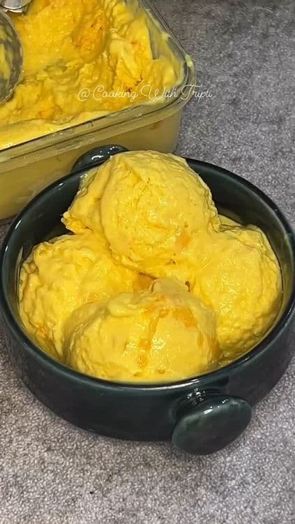 Mango Ice Cream recipe