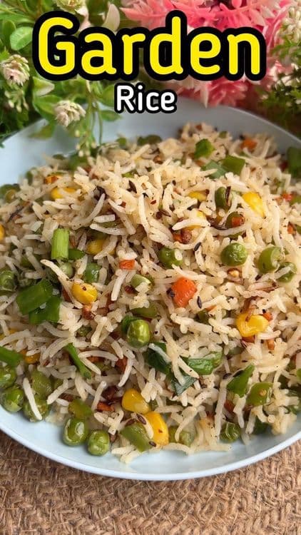Garden Rice recipe