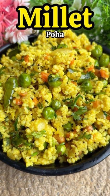 Millet Poha: Healthy Breakfast Recipe recipe