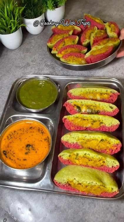 Stuffed Rava Idli recipe