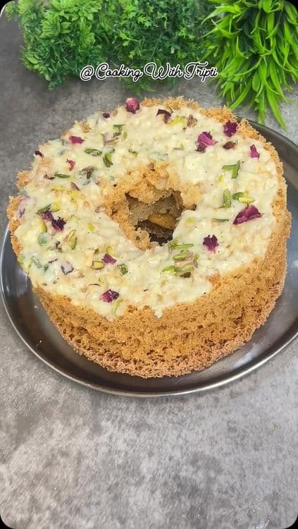 Ghevar Recipe recipe