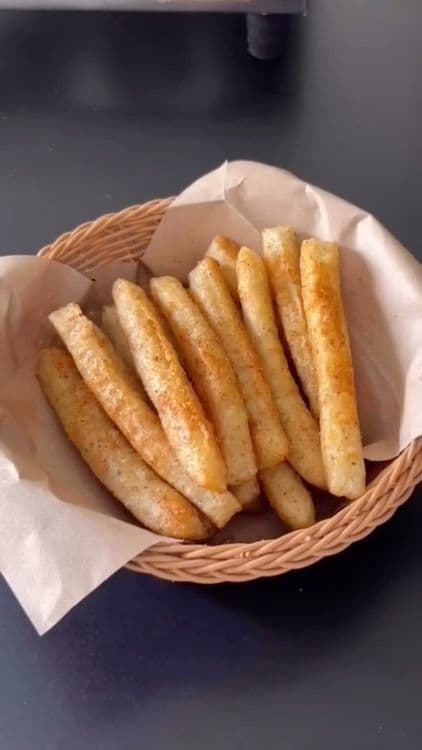 Easy And Quick Long Potato Fries Recipe recipe