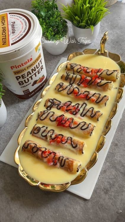 Bread Malai Roll Recipe recipe