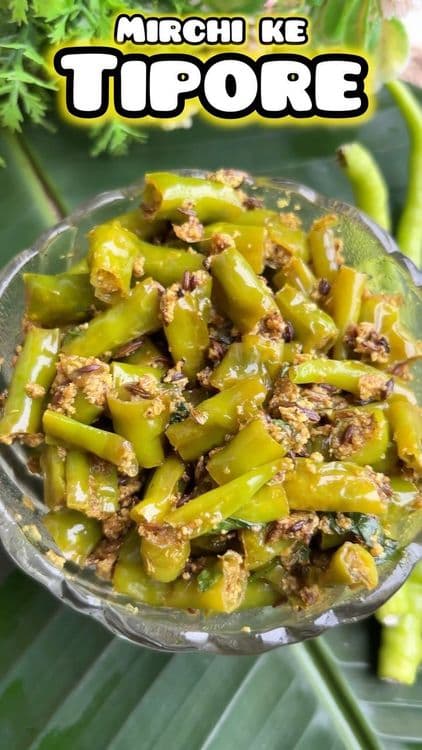 Mirch Ke Tipore recipe