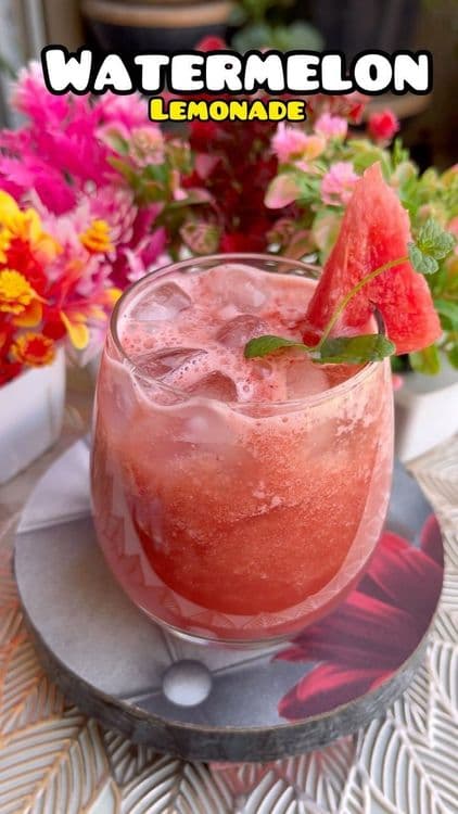 Watermelon Lemonade recipe