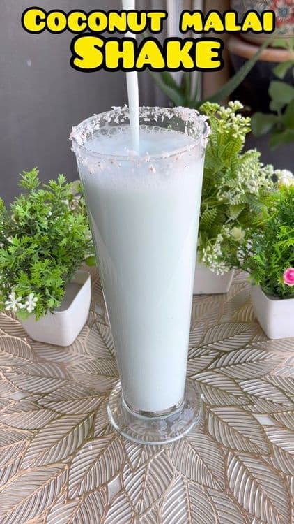 Coconut Malai Shake recipe