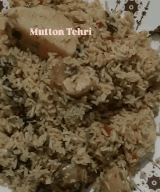 Mutton Tehri recipe