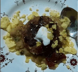 Raw Banana Tikki Chaat recipe