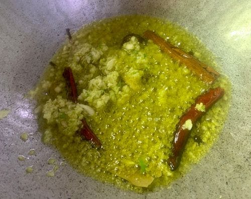 Chicken-Tandoori-Masala Curry-Ground-Ginger-Garlic-Tempering.jpg