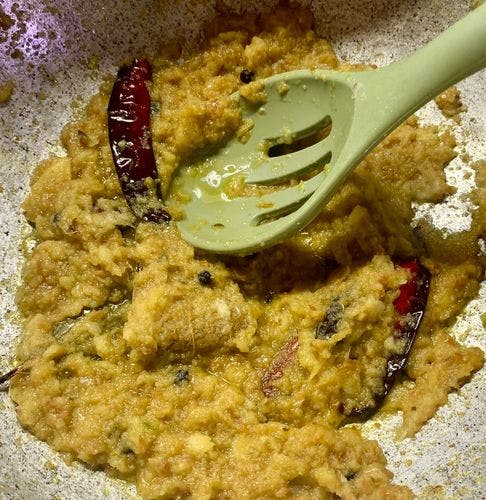 Chicken-Tandoori-Masala Curry-Ground-Onions-Tempering.jpg