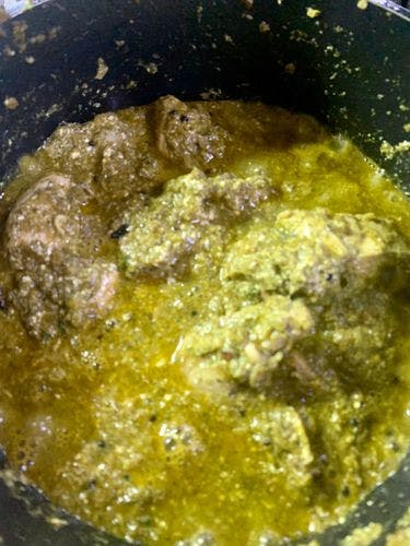 Coriander-Curry-Chicken-Delight-Chicken-Curd-Boiling.jpg